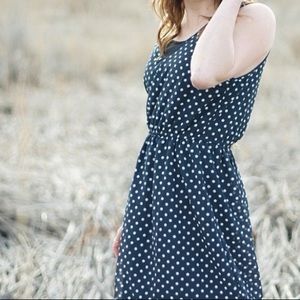 Polka dot summer dress